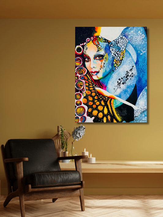 WATER'S EMBRACE - PAPER PRINT