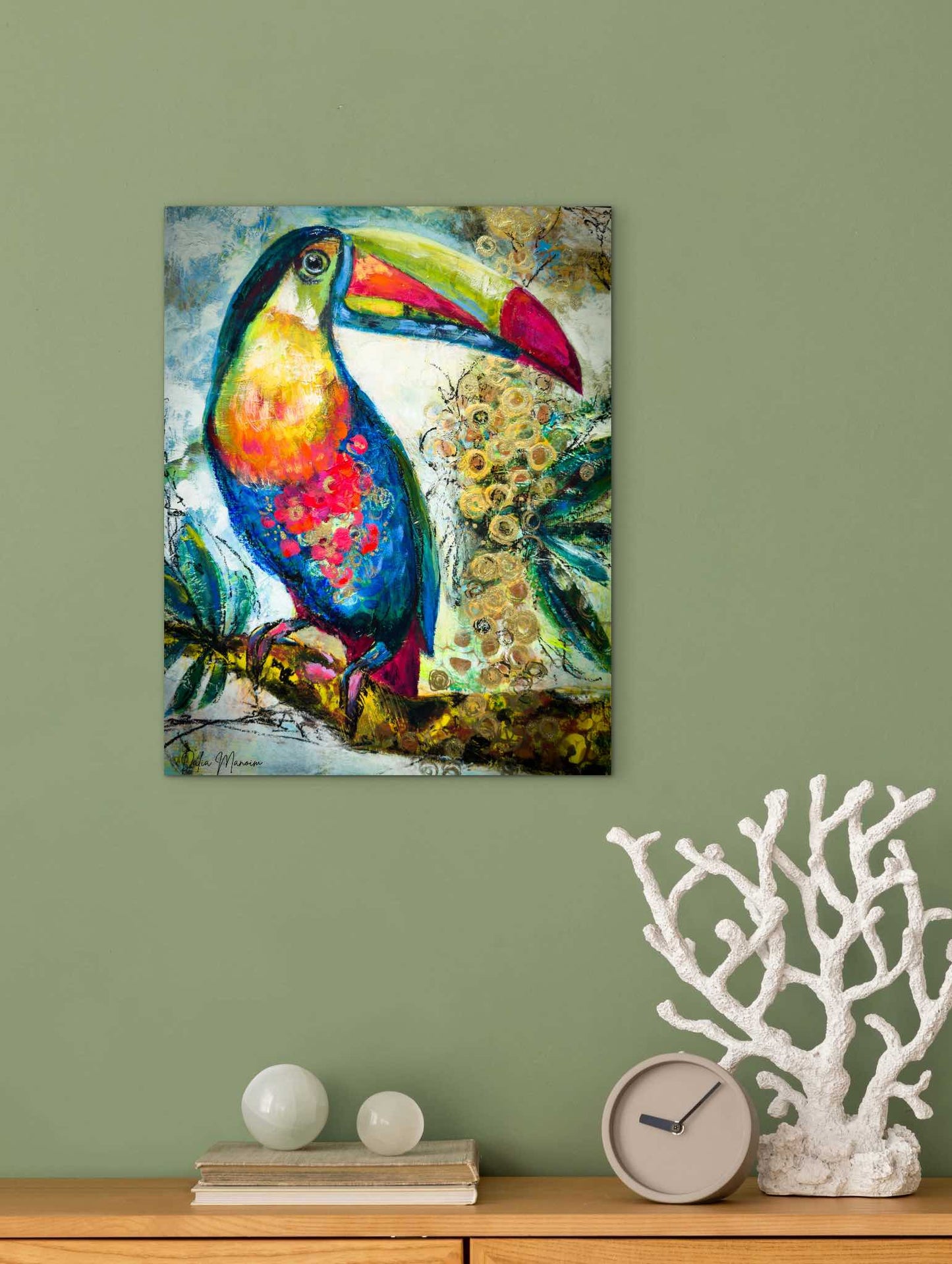 PERCH BOLDLY