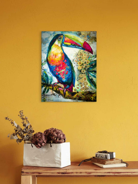 PERCH BOLDLY - PAPER PRINT